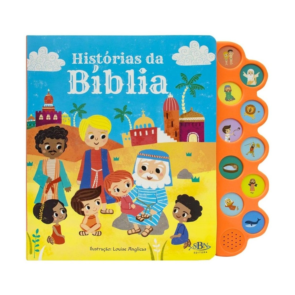 Livro Sonoro Histórias da Bíblia Maravilhas Bíblicas Princípios