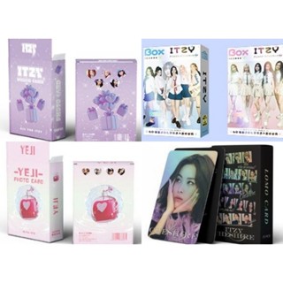 Pcs Itzy Ryujin Yeji Solo Holograma Laser Lomo Cart Es Melhores