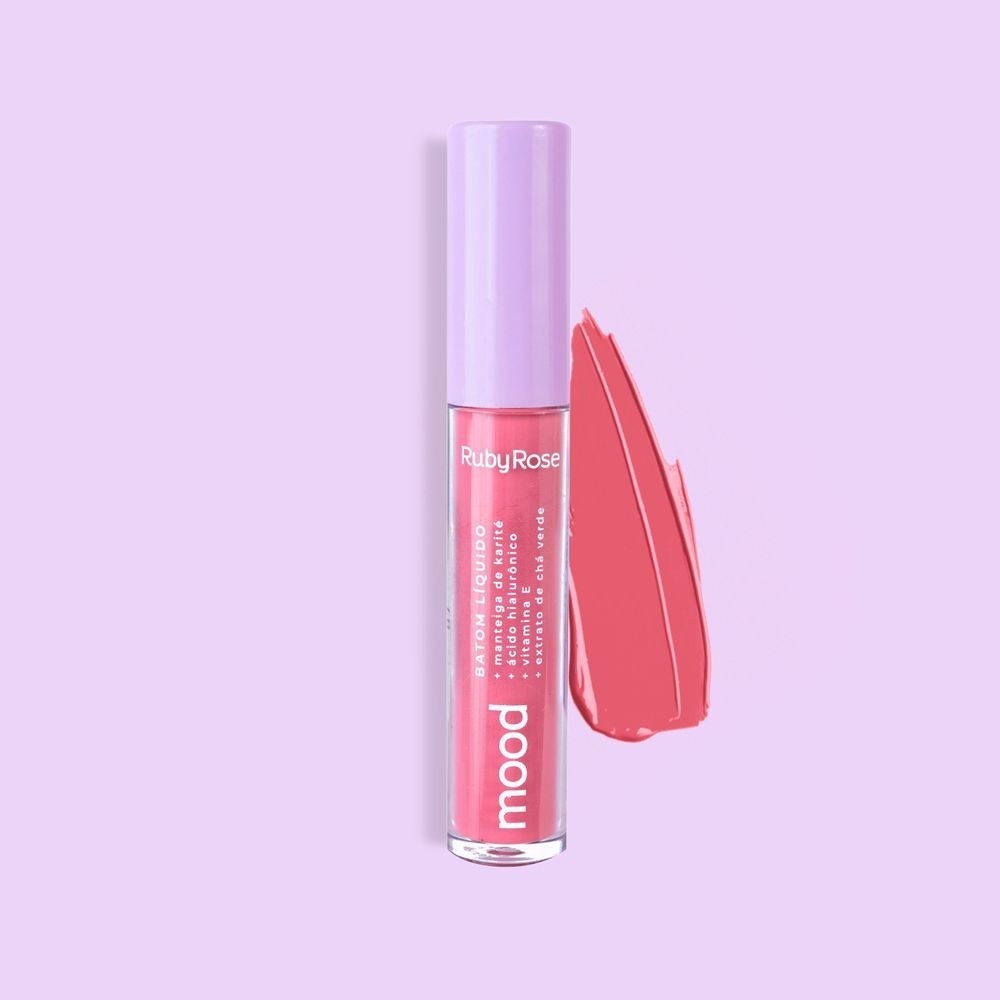 Batom Gloss Labial L Quido Rosa Nude Appreciation Ruby Rose Shopee Brasil