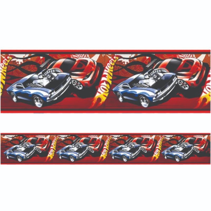 Faixa Adesiva Decorativa Carros Hot Wheels Quarto Infantil Shopee Brasil
