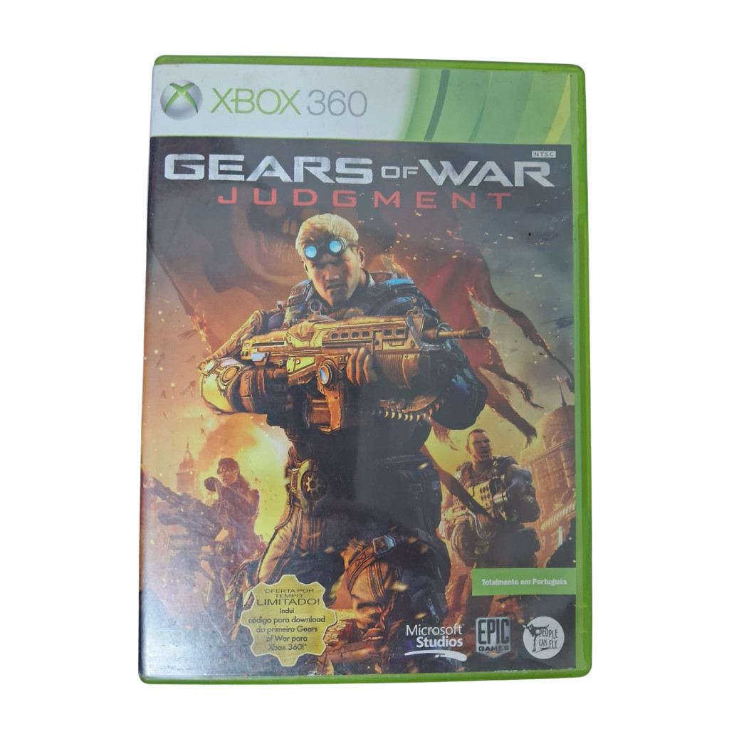 Jogo Xbox 360 Gears Of War Judgment Shopee Brasil