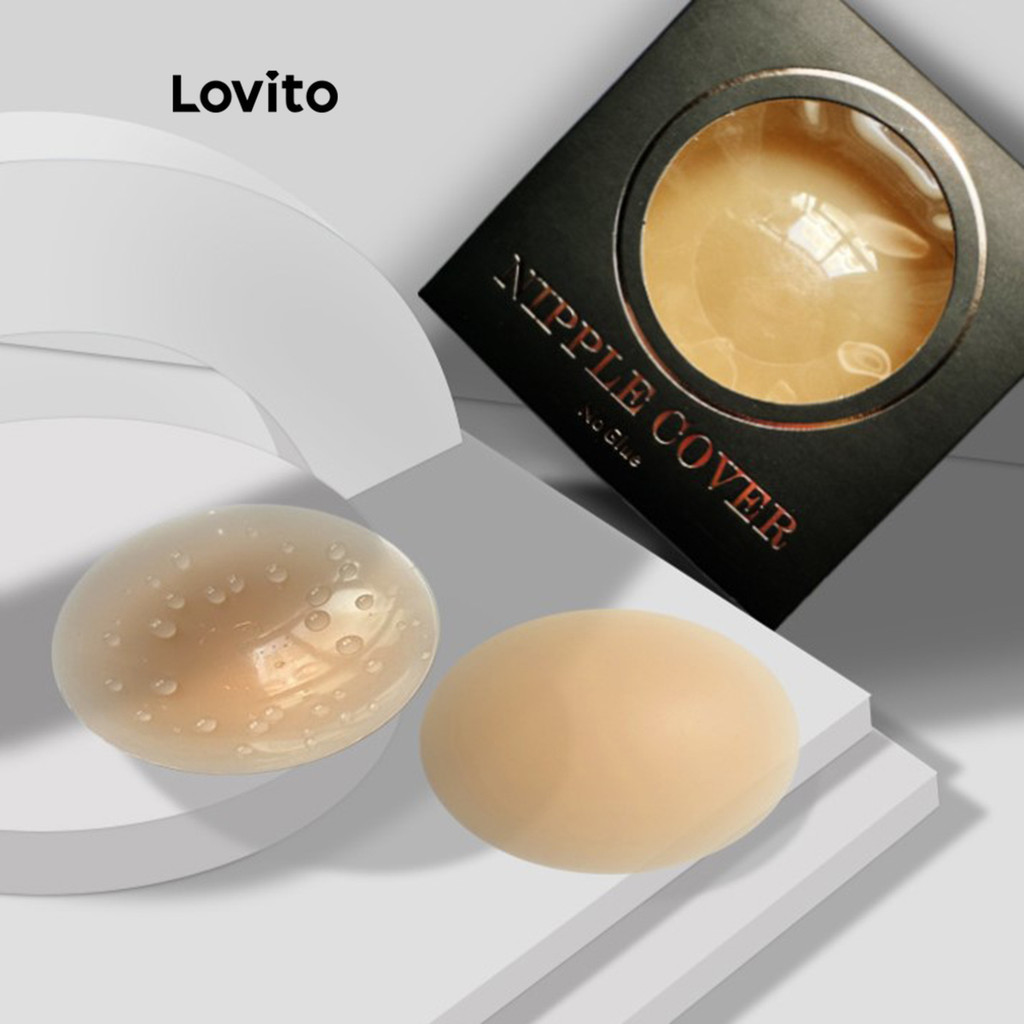 Lovito Sexy Acessório de Lingerie Feminino Liso Básico LNE