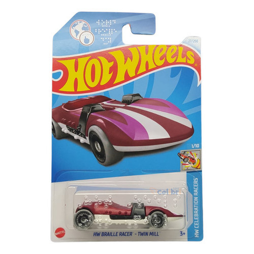 Hot Wheels Hw Braille Racer Twin Mill Hry95 2024b Shopee Brasil