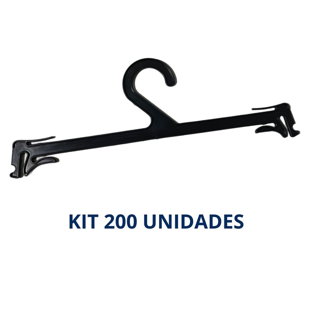 Kit 200 Cabides Lingerie Conjunto Calcinha e Sutiã Mostruário G070
