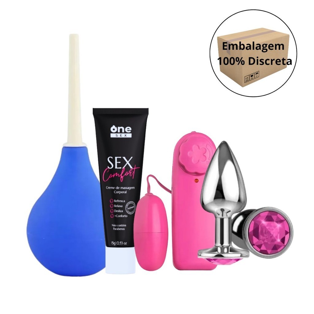 Ducha Higi Nica Intima Plug Anal Tamanho P Sex Comfort Creme De