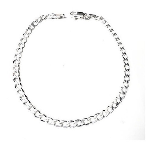 Pulseira Elo X Diamantado Italiana Em Prata Id Shopee Brasil