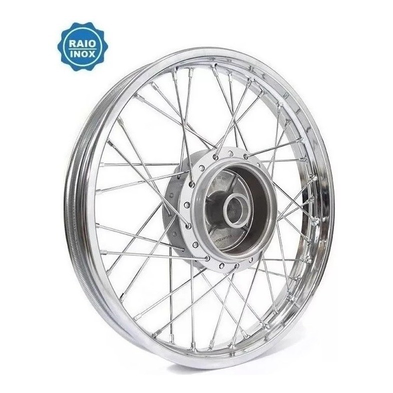 Roda Traseira Ybr Factor Raio Inox Alinhada Shopee Brasil