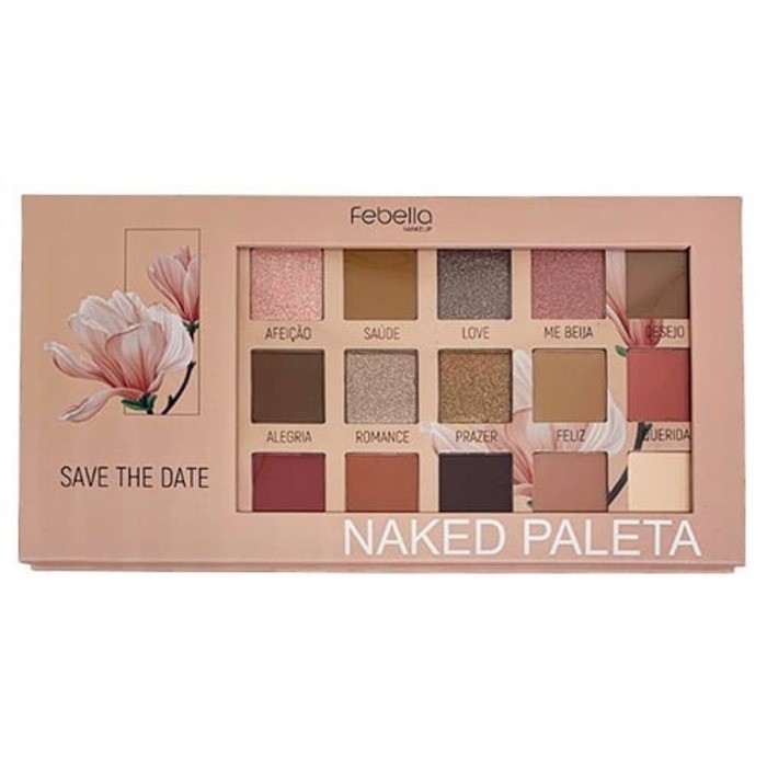 Paleta De Sombras Naked 21 Cores Febella Shopee Brasil