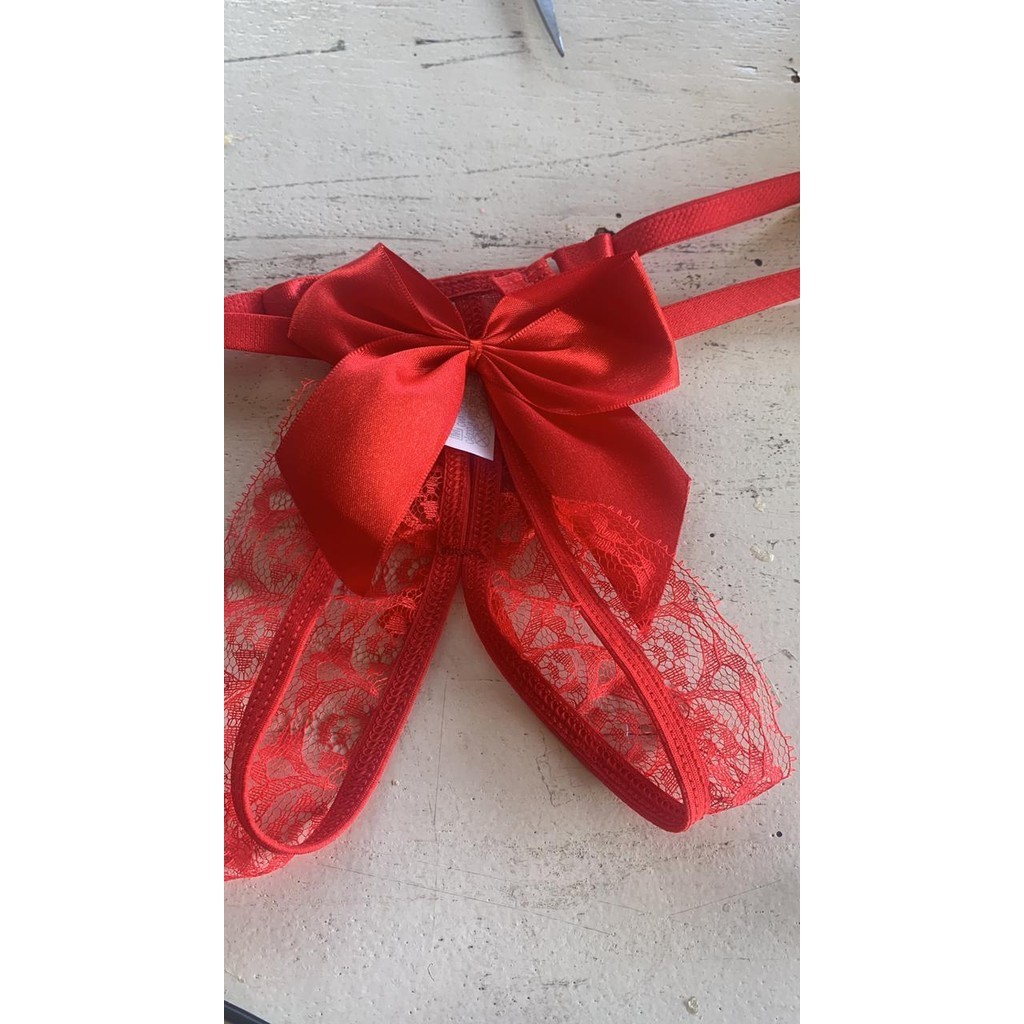 Kit 2 Calcinha Sexy Apressadinha Rendada Langerie Lingerie Tanga
