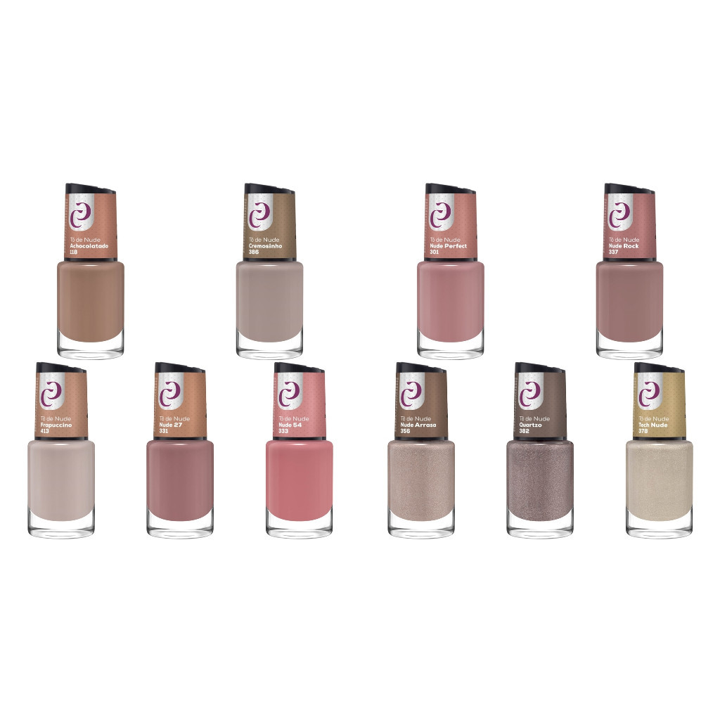 ESMALTES CORA O MELHOR TÔ DE NUDE ML Shopee Brasil