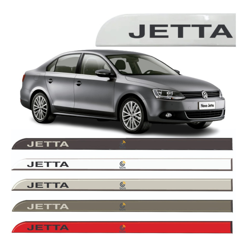 Kit Friso Lateral Porta Vw Jetta Todas As Cores E Modelos Shopee Brasil