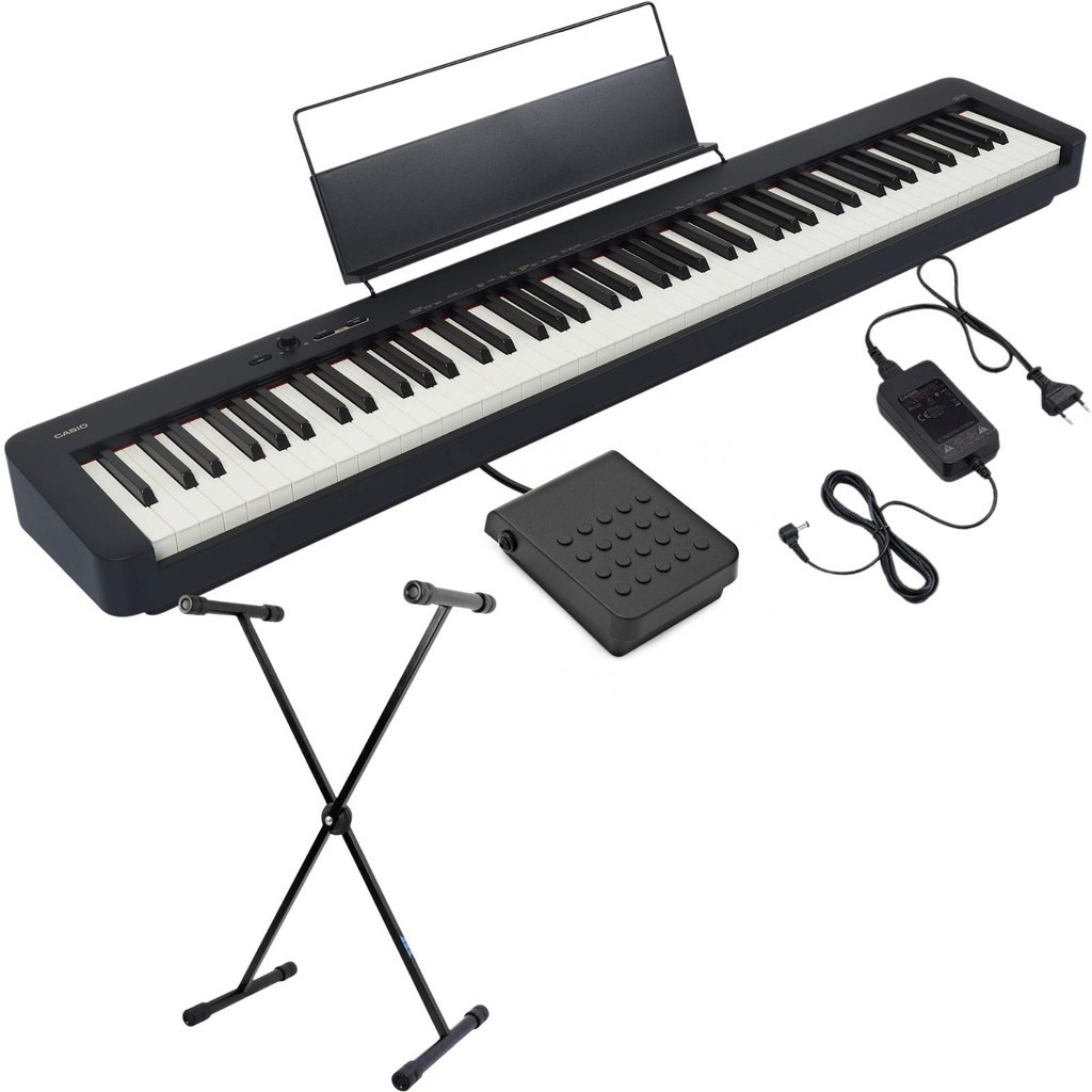 Piano Casio Cdp S Stage Digital Teclas Suporte Shopee Brasil