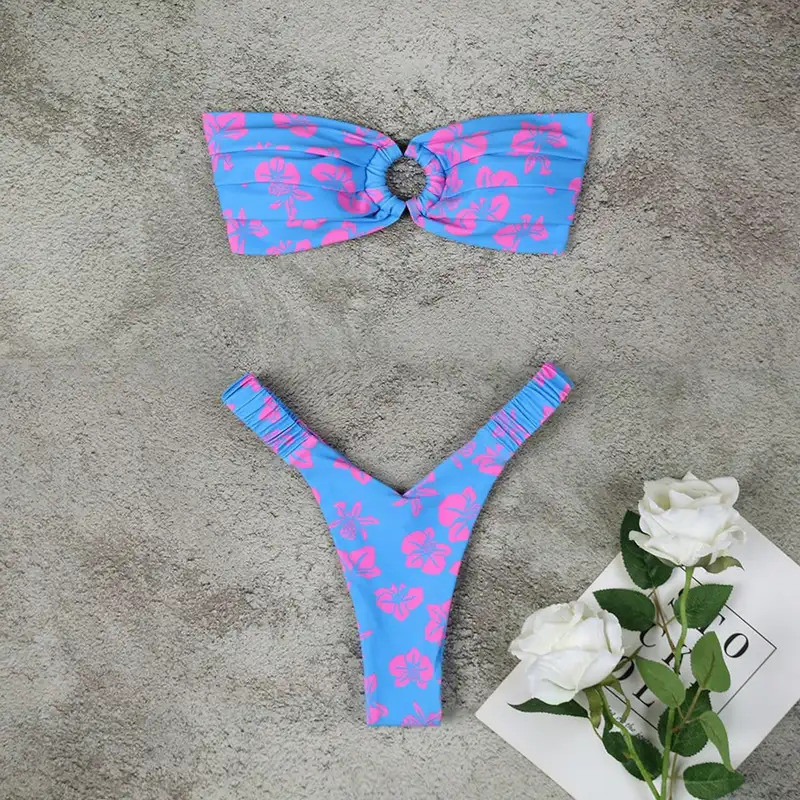 Micro Bikini Push Up Women Swimsuits 2024 Sexy Female Swimwear