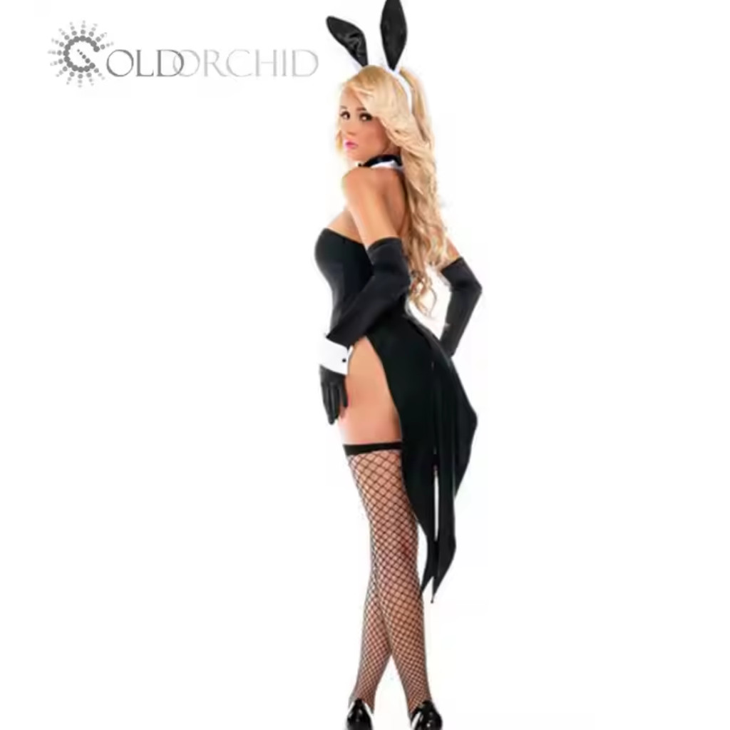 Fantasia Uniforme de Coelhinha Lingerie Sexy e Erótica Shopee Brasil