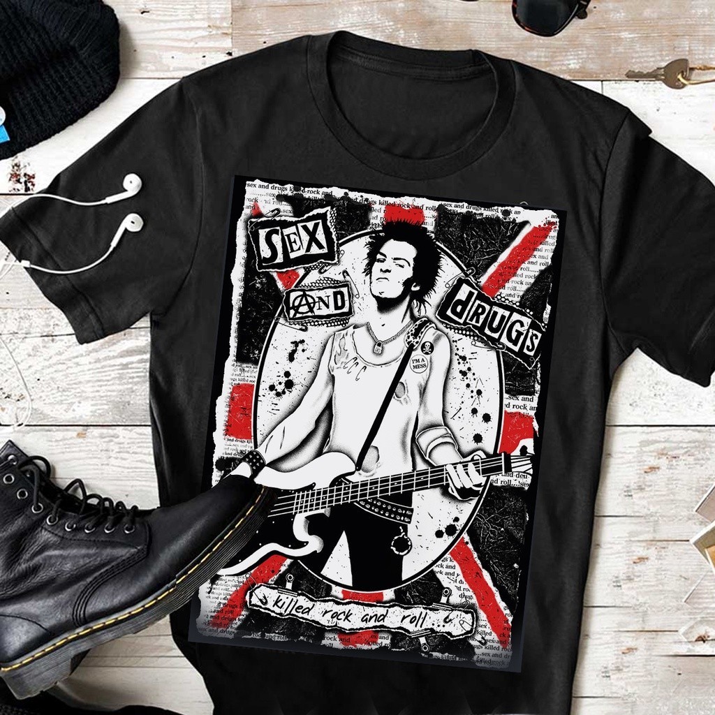 Camiseta Sex Pistols Camisa Sex Pistols Camisa Top Shopee Brasil