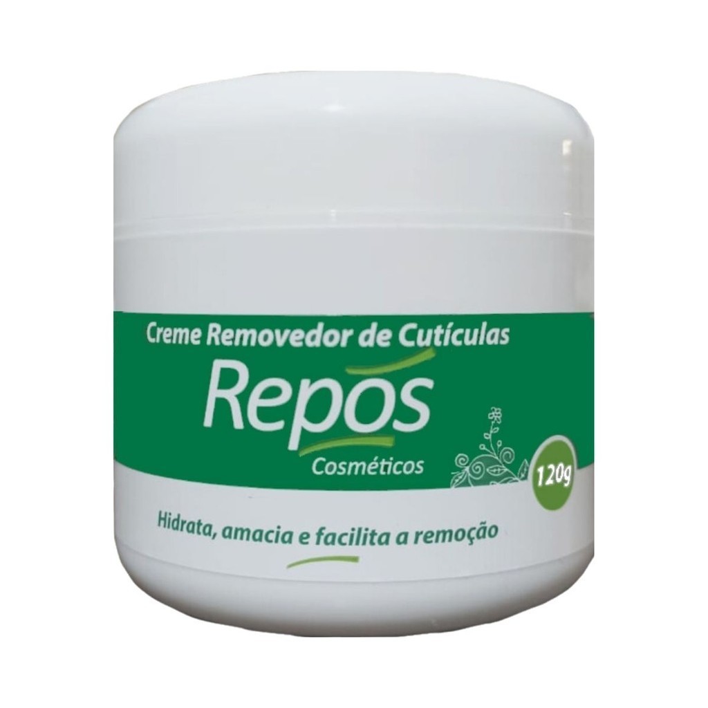 Creme Removedor de Cutícula Repos 120gr Manicure Pedicure Podologia