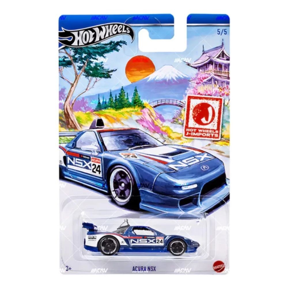 Hot Wheels Acura Nsx Serie J Imports Mattel Hwr57 Shopee Brasil