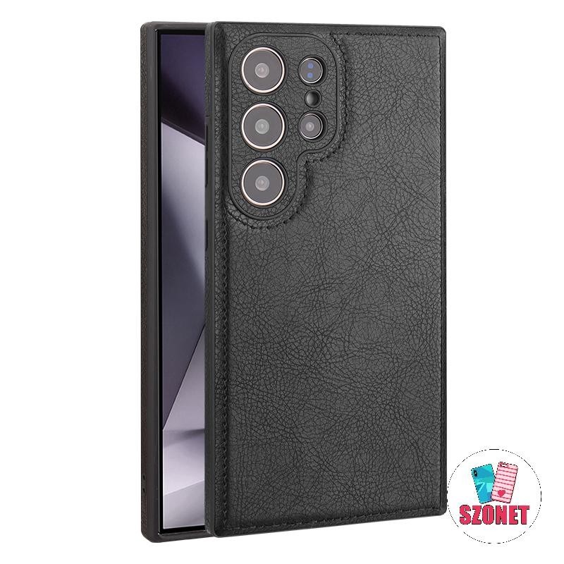 Capa De Telefone De Couro Macio À Prova De Choque Para Samsung Galaxy