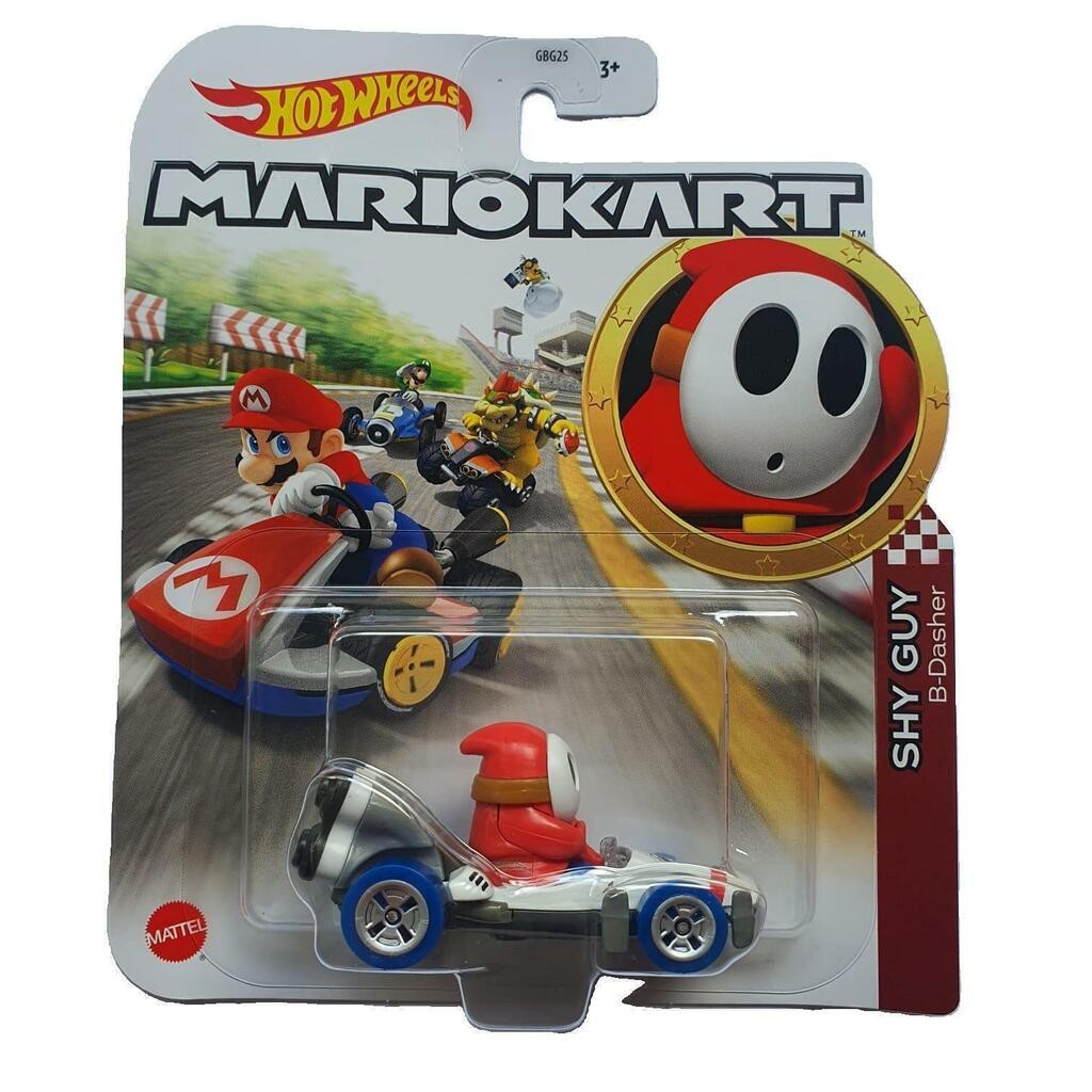 Carrinho Miniatura Hot Wheels Mario Kart Shy Guy GJH61 Shopee Brasil