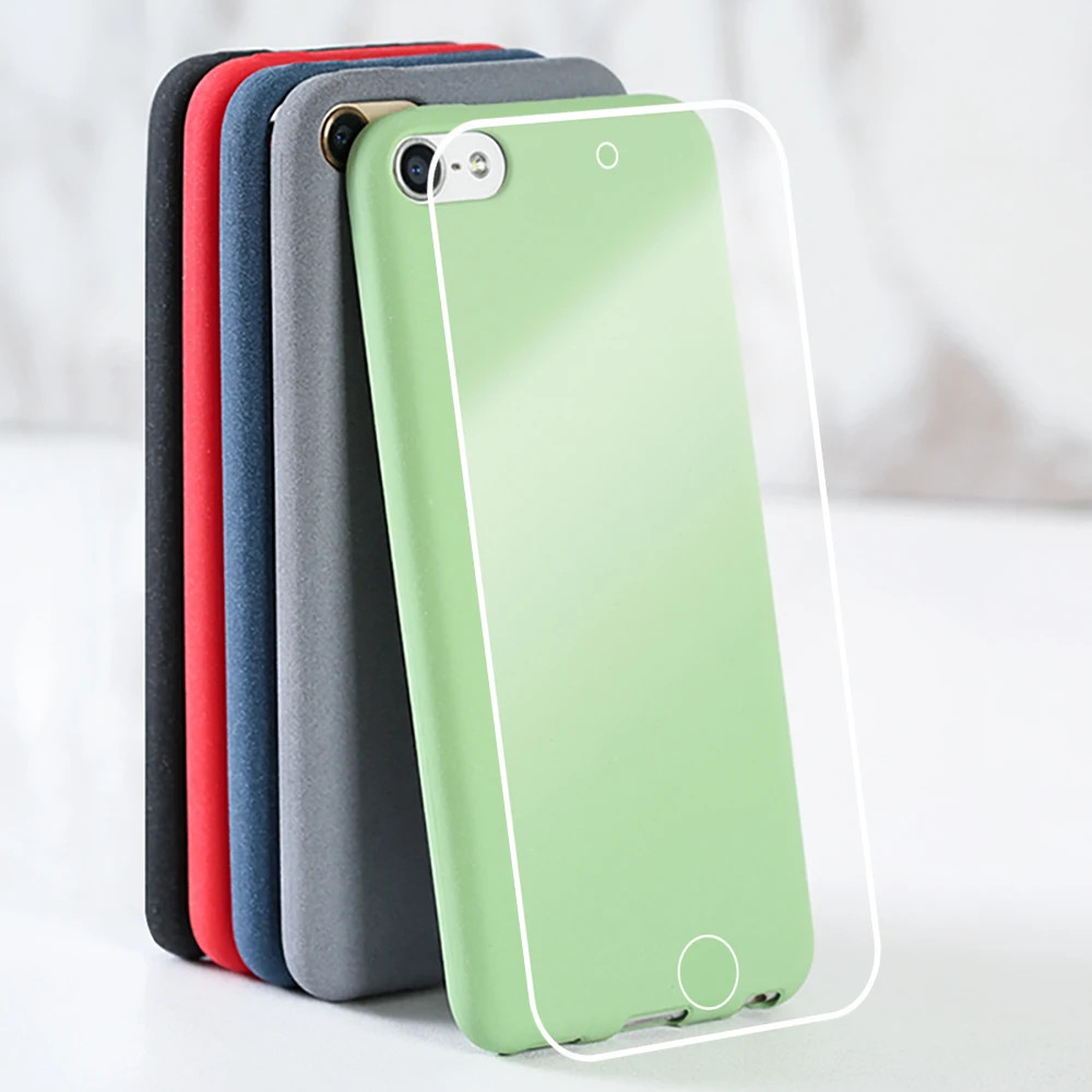 Capa Protetora De Silicone Fosco Macio Em Para Ipod Touch