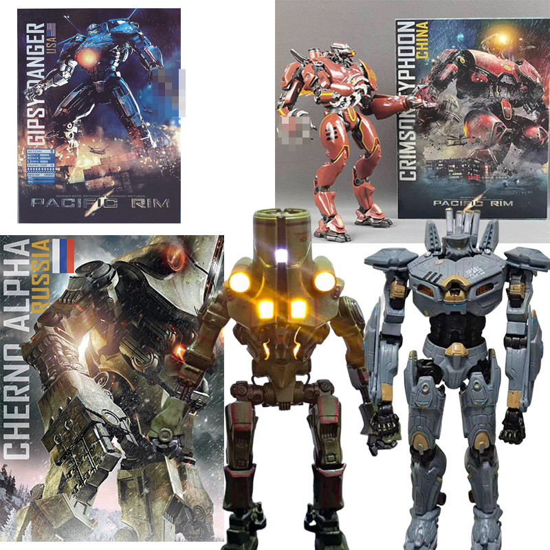 Neca Pacific Rim Action Figura Cherno Alpha Gipsy Avenger Crimson