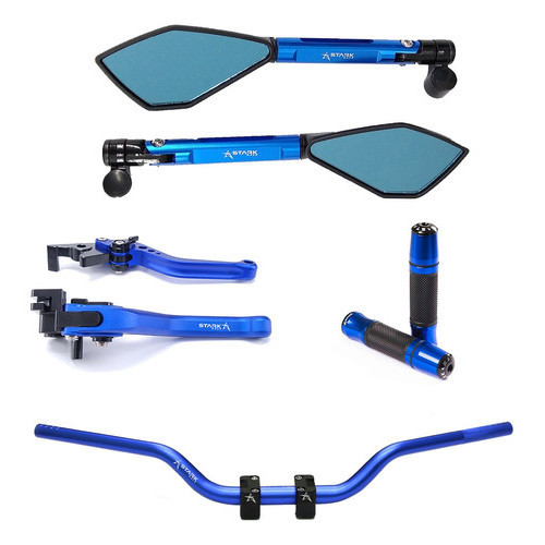 Kit Guid O Naked Manopla Retrovisor Manete Xj Mt Shopee Brasil