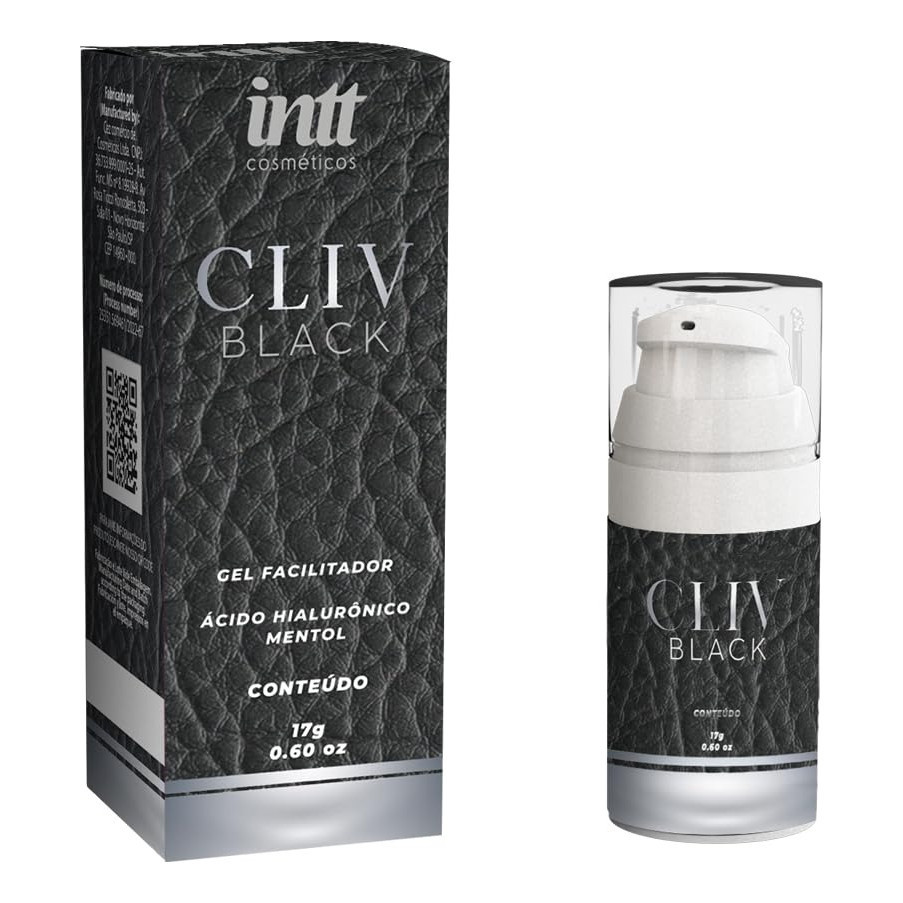 Gel Cliv Intt Black Dessensibilizante Anestésico Anal g Shopee Brasil