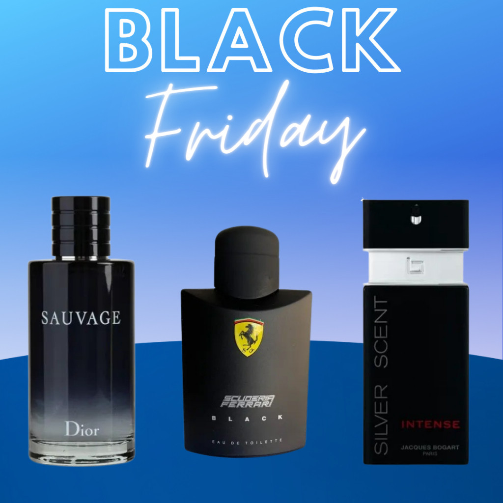 Conjunto Perfumes Silver Scent Ferrari Black Sauvage Envio