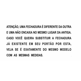 Fechadura Mec Nica Sobrepor Pino Triplo Agl Shopee Brasil