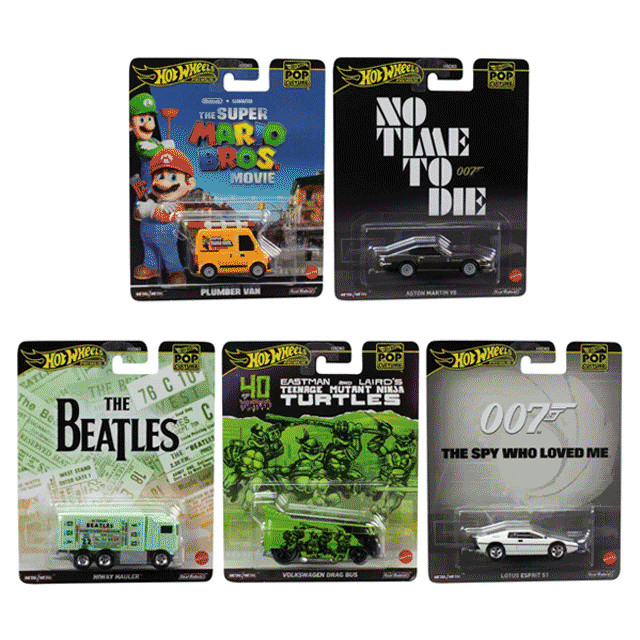Set Completo Hot Wheels Premium Pop Culture Hxd Shopee Brasil