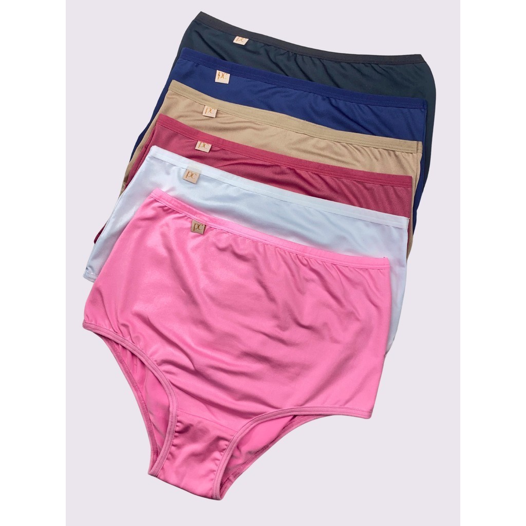 Kit Calcinha Cintura Alta Hot Pants Calçola Senhora Feminina Alto