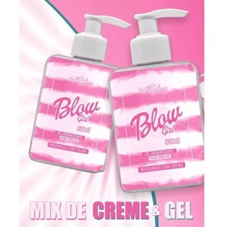 Blow Girl Gel Creme Beijável para Virilha e Hidratante Corporal 320ml