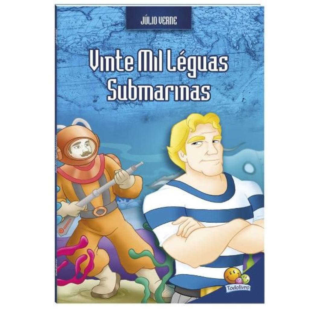 J Lio Verne Vinte Mil L Guas Submarinas Shopee Brasil