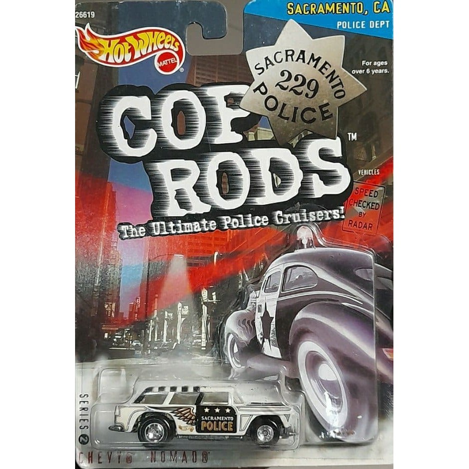 Hot Wheels Cop Rods Chevy Nomad Shopee Brasil