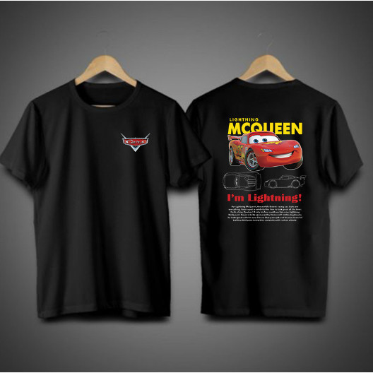 Camiseta B Sica Algod O Rel Mpago Mcqueen E Sally Lan Amento