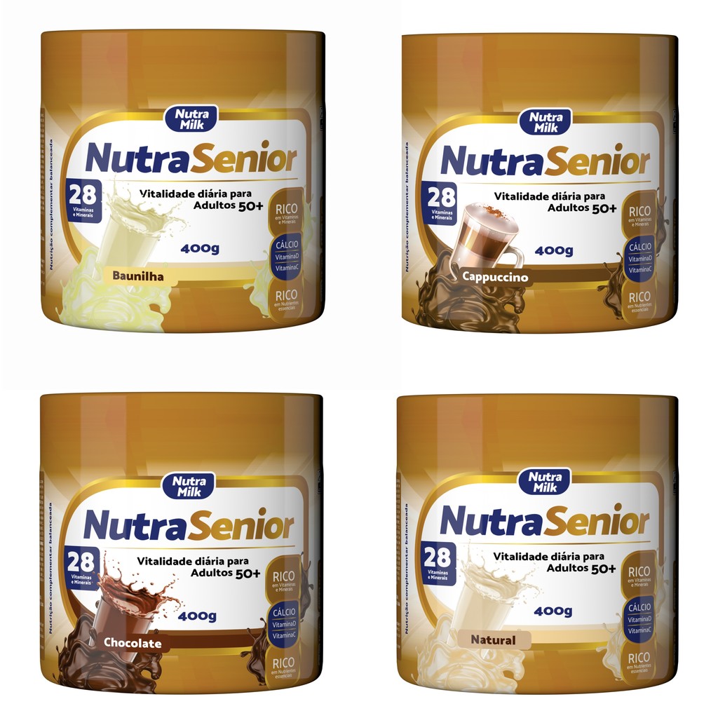 Nutra Senior Suplemento Alimentar Completo Rico Em Vitaminas E