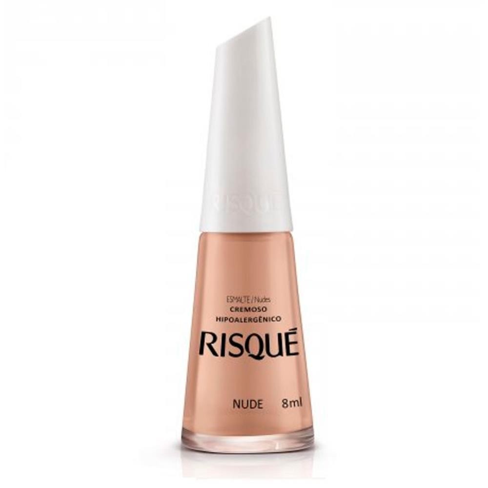RISQUÉ ESMALTE CREMOSO NUDE 8ML Shopee Brasil