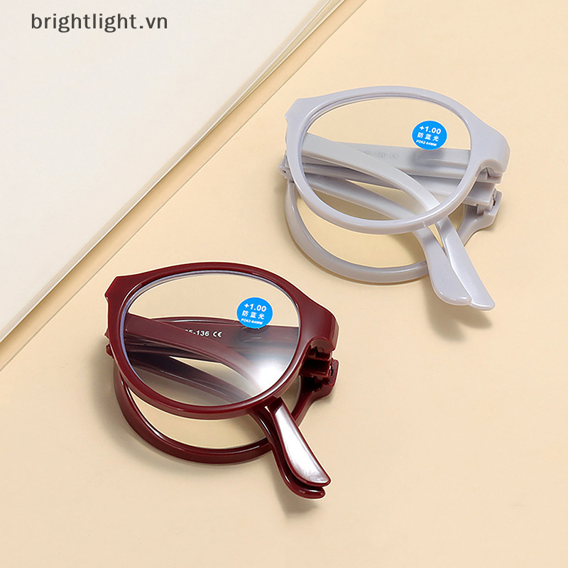 Brightlight Culos De Leitura Dobr Veis Da Moda Anti Luz Azul