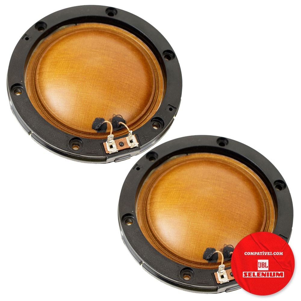 2x Reparo Driver Para Jbl Selenium D400 D405 Corneta 8 Ohms 100w