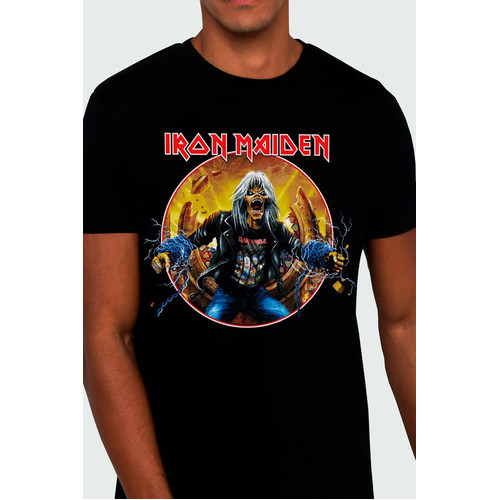 Camiseta Iron Maiden Of Consulado Do Rock Oficial Banda Camisa