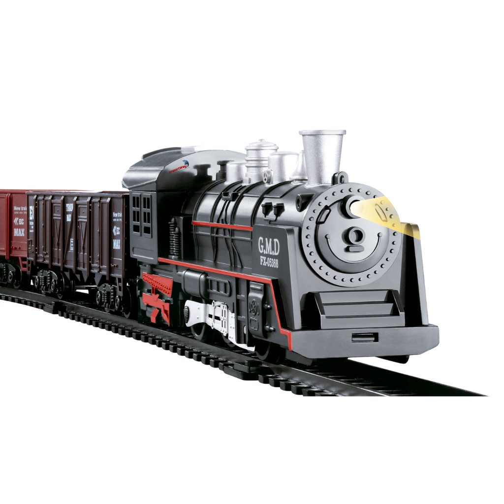 Brinquedo Infantil Trem Ferrorama Locomotiva Trenzinho Criança Luz