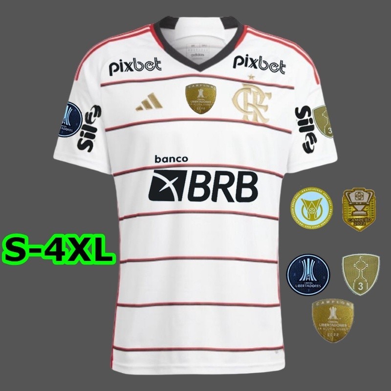 Fans Version Away Flamengo Camisetas Jersey Camisas