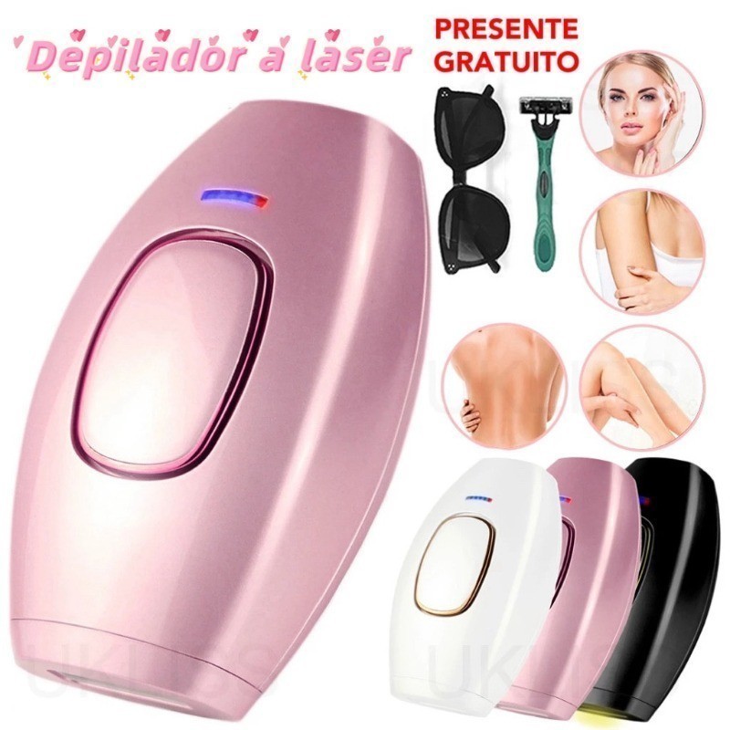 Depilador de Luz Pulsada IPL Tecnologia Avançada para Remoção de Pelos