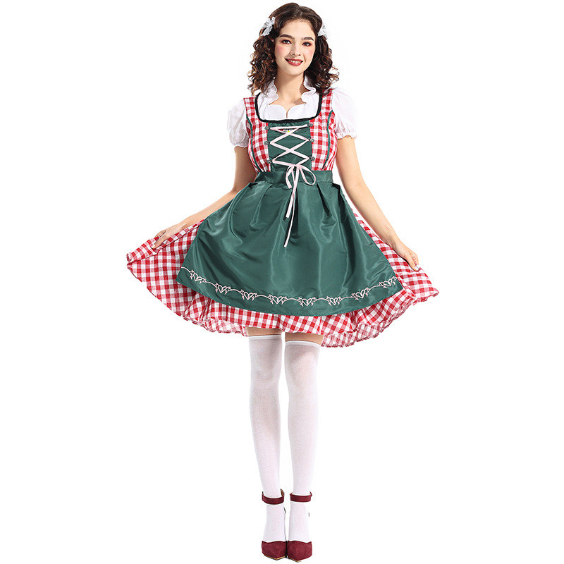 Vestido De Cerveja Tradicional Bav Rio Alem O Oktoberfest Shopee Brasil