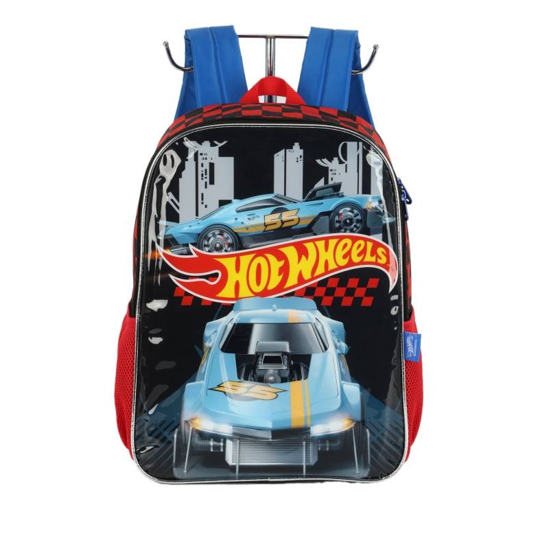 Mochila Luxcel Hot Wheels Pt Is41511hw Shopee Brasil
