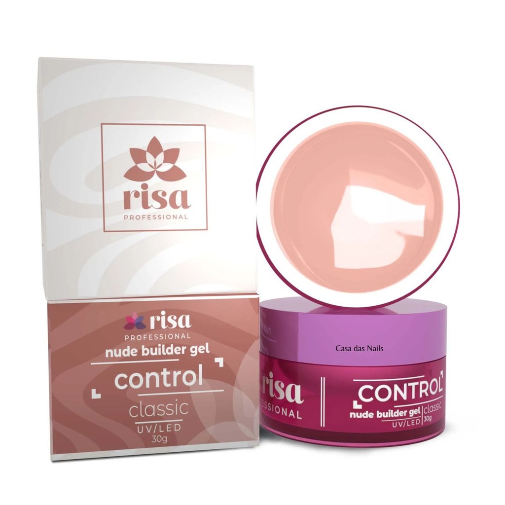 Gel Builder Control Classic Nude Risa 30g Shopee Brasil