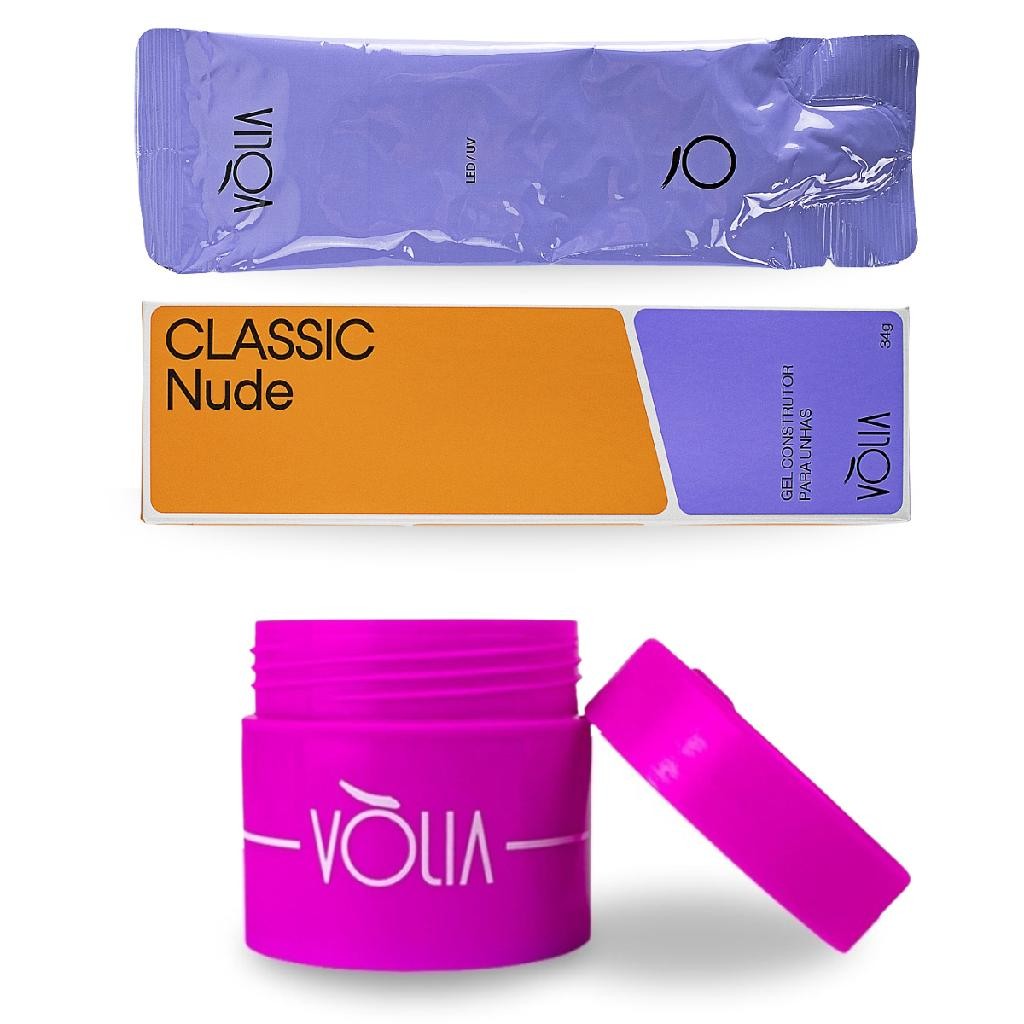 Refil Sach Gel Led Uv Classic Nude G Pote Eco V Lia Reutiliz Vel