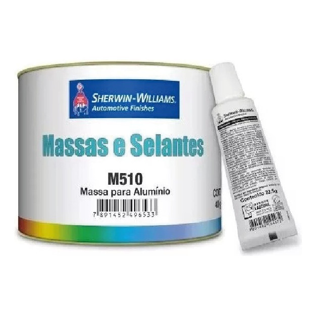 Massa Poliester Sherwin Williams Para Aluminio M510 400g Shopee Brasil