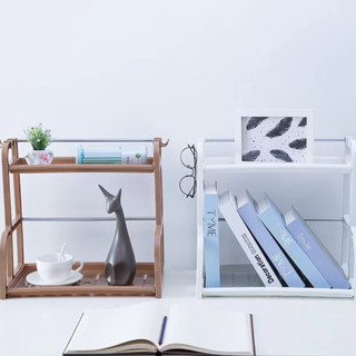 Organizador Rack De Cozinha Multiuso Ajustavel Branco Decoteam