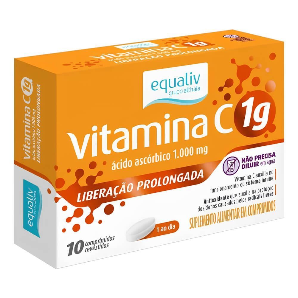 EQUALIV VITAMINA C 1G 10 COMPRIMIDOS Shopee Brasil